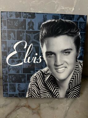 Elvis Treasures Box Set - Blue & Black Cover